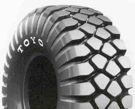00R51 T/L Deep tread traction for 80-100 tonne payload trucks in hot applications. 27.