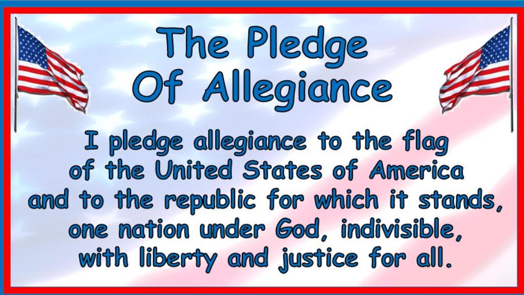 The Pledge of Allegiance was written in August 1892 by Francis Bellamy (1855-1931). It was originally published in The Youth's Companion on September 8, 1892.