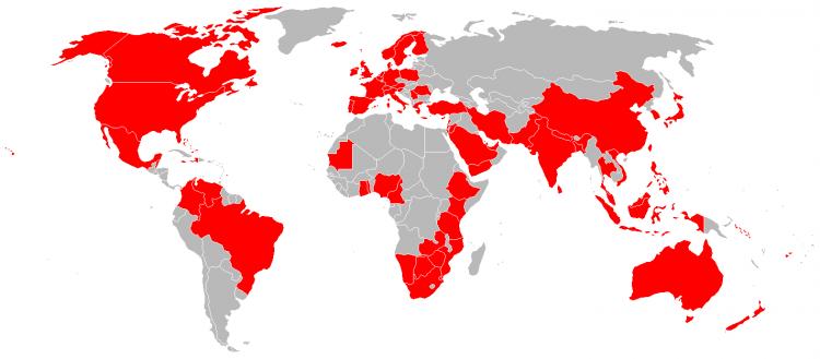 INP-APNN Countries Currently