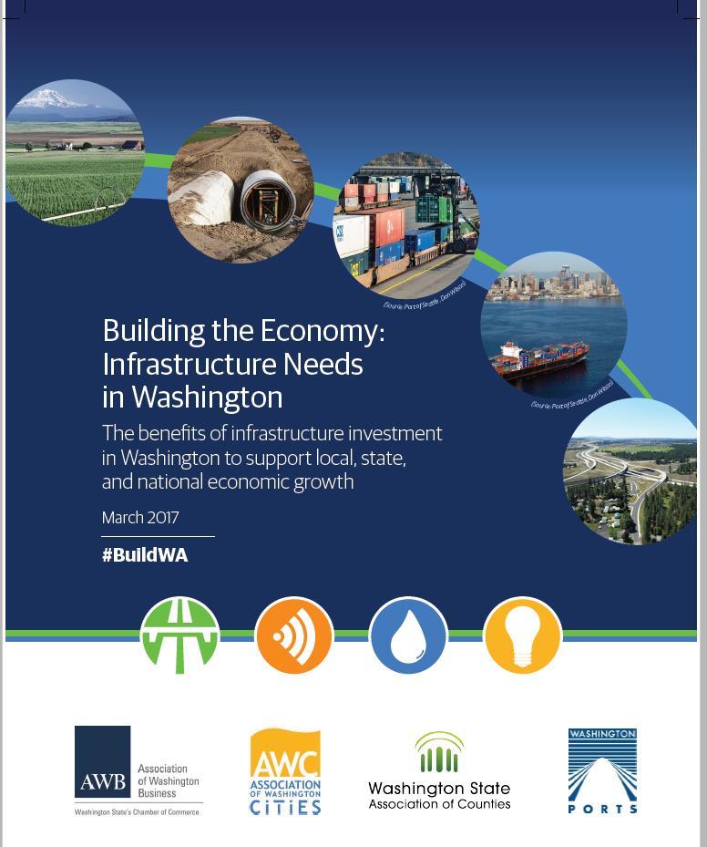 Building the Economy: Infrastructure Needs in Washington Infrastructure is the Foundation