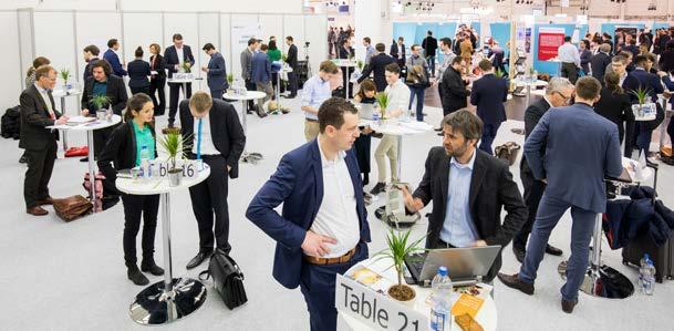 A generously proportioned meeting area and catering for participating exhibitors is also available. FELIX HANDSCHKE Tel.: +49 201 1022-308 Fax: +49 201 1022-333 handschke@conenergy.