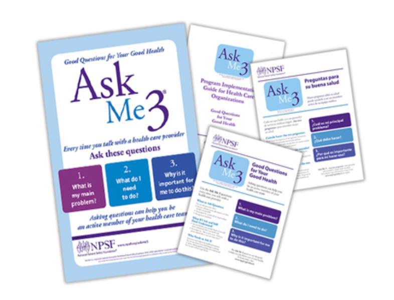 Ask Me 3 1. What is my main problem? 2. What do I need to do? 3. Why is it important for me to do this?