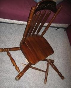Social factors A chair can have a broken leg and still stay upright.