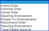 If forwarding to anyone other than District (DXR), change the Approval Type to Recommend Order.