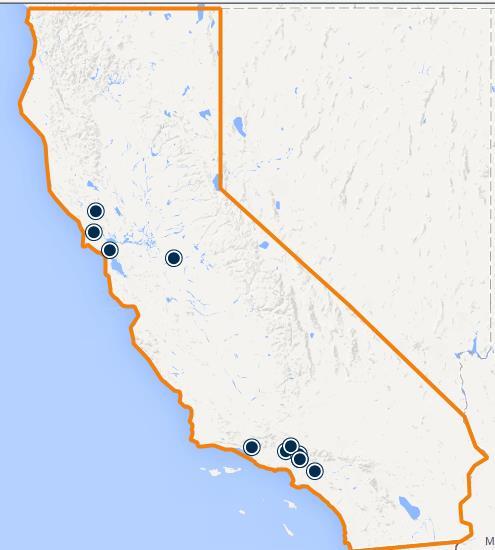 CCTP Participants 102 participants nationwide California has 11 CCTP Teams Northern California San