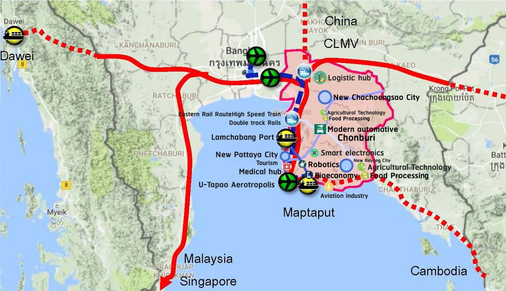 THAILAND'S Eastern economic corridor Strategic Location Thailand s flagship special