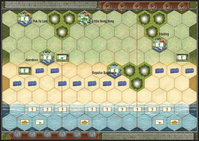 VIII Nations Collide 221 Pacific 1941, the Battle of Hong Kong (Official PT) [5/5-6] 1638 Try to keep at least two or three intact Infantry units for the end of the game in order to increase your