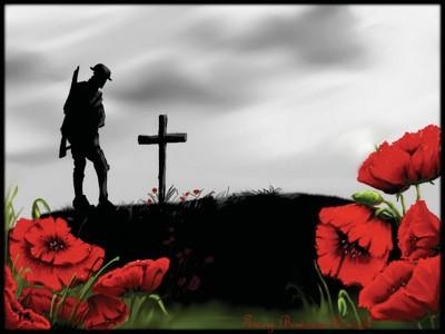 Poems In Flanders Fields In Flanders fields the poppies blow Between the crosses, row on row, That mark our place; and in the sky The larks, still bravely singing, fly Scarce heard amid the guns