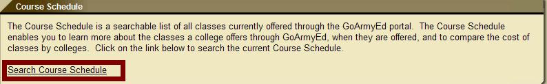 com with your username and password. 2. The GoArmyEd homepage appears.