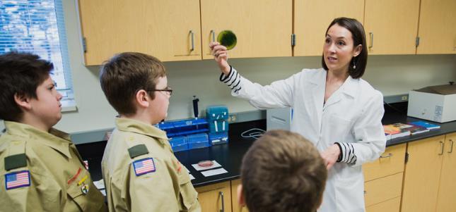 Merit Badge Program: Purpose Working with a merit badge counselor gives Scouts contact ith an adult with whom they might not be acquainted This is a valuable