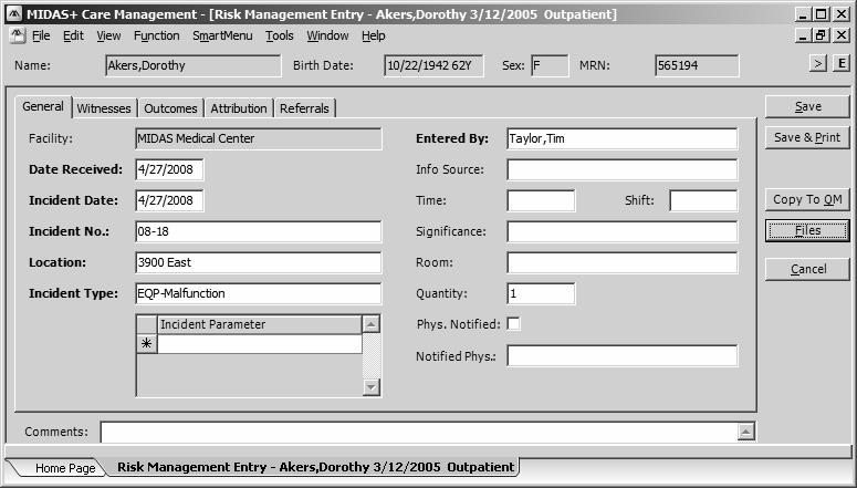 Risk Management Remote Data Entry File Attachment(s) 17