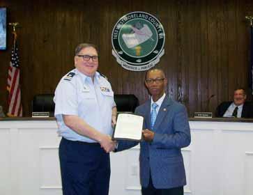 F FLOTILLA 3-10 COMMANDER ED GRAY OBTAINS NSBW PROCLAMATIONS FROM FIVE LOCAL COUNTY BOARDS OF SUPERVISORS lotilla 3-10 Commander Ed Gray has