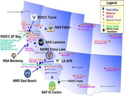 NAVFAC SW Area of Responsibility Coastal IPT