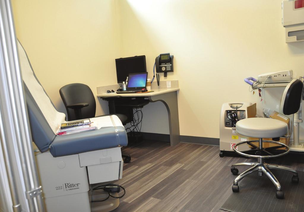The Bayside Health Clinic is a 3,078 square foot, one-story, free standing facility with exam rooms, a dental suite and confidential counseling space to provide