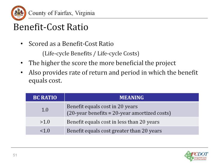 Life Cycle Costs will not = cost estimate, numbers are factored in today s dollars for results,