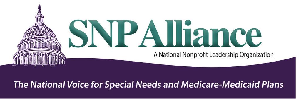 SPECIAL NEEDS PLANS: FOCUSING ON SOCIAL DETERMINANTS OF HEALTH AMONG DUALS A report developed by