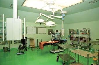 operation theater with Pendants, Medical Gas piping