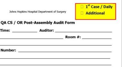 Set Assembly Auditing Operating Room First cases Additional Central Sterile Percentage per employee Percentage of production 29 Courtesy Johns Hopkins Hospital Reporting the Data Total first