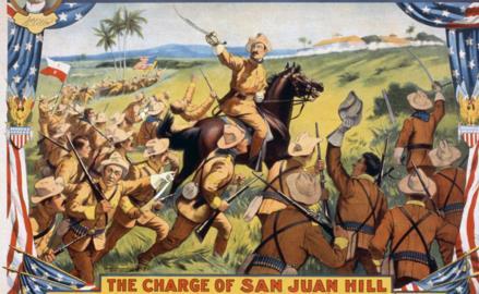 U.S. troops moved into Santiago Roosevelt led the Rough Riders and the 9 th and 10 th Calvary (most famous incident
