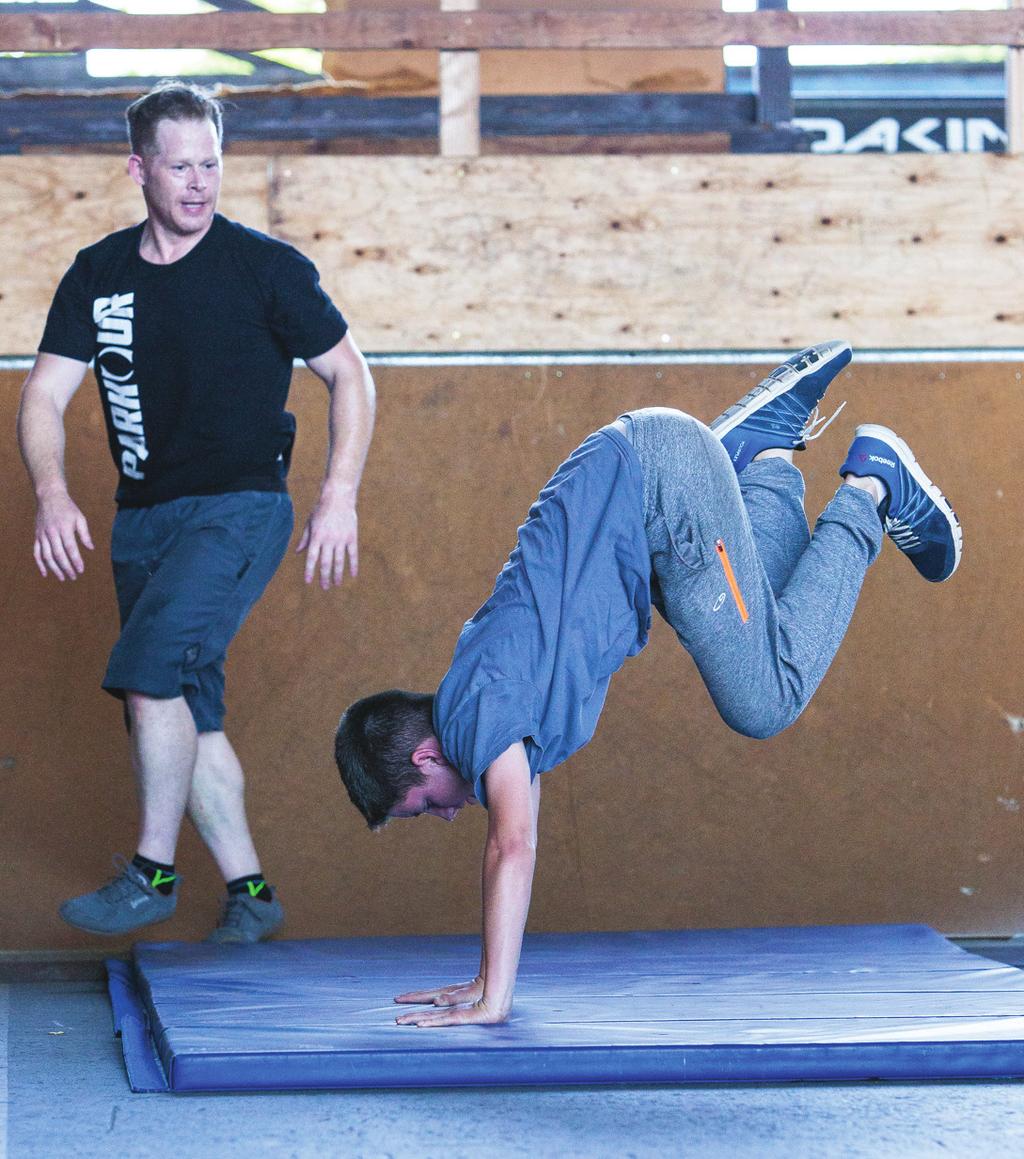 Parkour, from the French word parcours which means the way through, has been gaining in popularity worldwide.