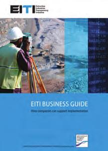 PUBLICATIONS EITI Rule Book including Validation guide This publication brings together