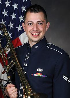 Airman 1st Class Bryan Gannon Airman First Class Bryan Gannon is the trombonist for the USAF Band of Flight, Wright-Patterson Air Force Base, Ohio.