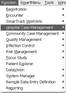 Hospital Case Management Certification Concurrent Review Avoidable/Denied Days Discharge Planning Support Services Rules-based Review Assignment Automatic System Generated Worklist Alerts Observation