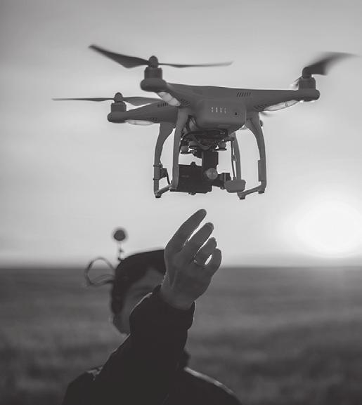 INTRODUCTION & COMMERCIAL ASPECTS OF DRONES, UNMANNED AIRCRAFT SYSTEMS (CE 1256 B1) Students will be introduced to and become familiar with the integral components and operation of a typical drone.