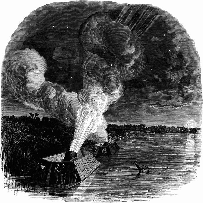 Federal gunboats and artillery shelled the city day and night for more than six weeks.