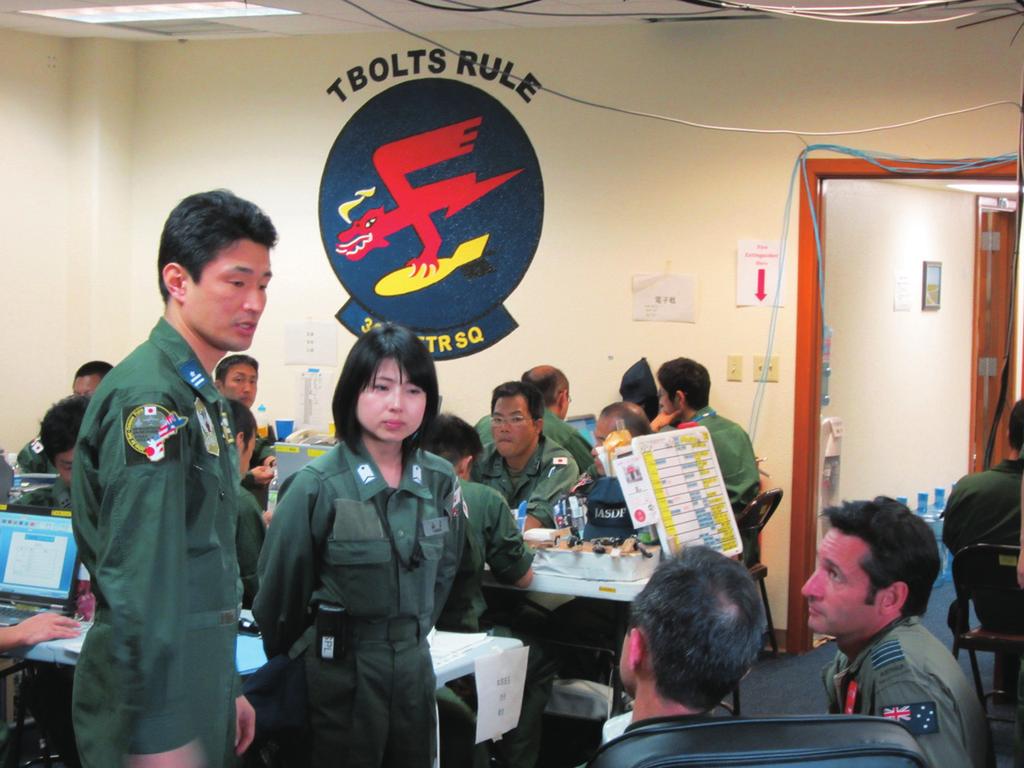 the Great East Japan Earthquake in March 2011, C-17 transport aircraft of Australian Air Force provided transport
