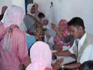 health unit for refugees