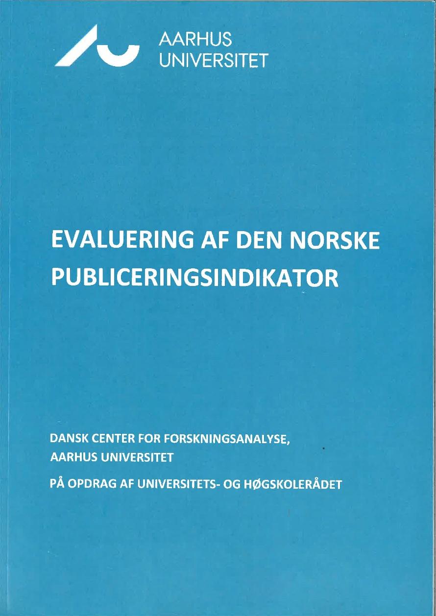 An evaluation of the indicator in Norway was published ten