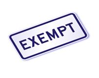 Exempt Research Involves human subjects, but IRB approval is not required.