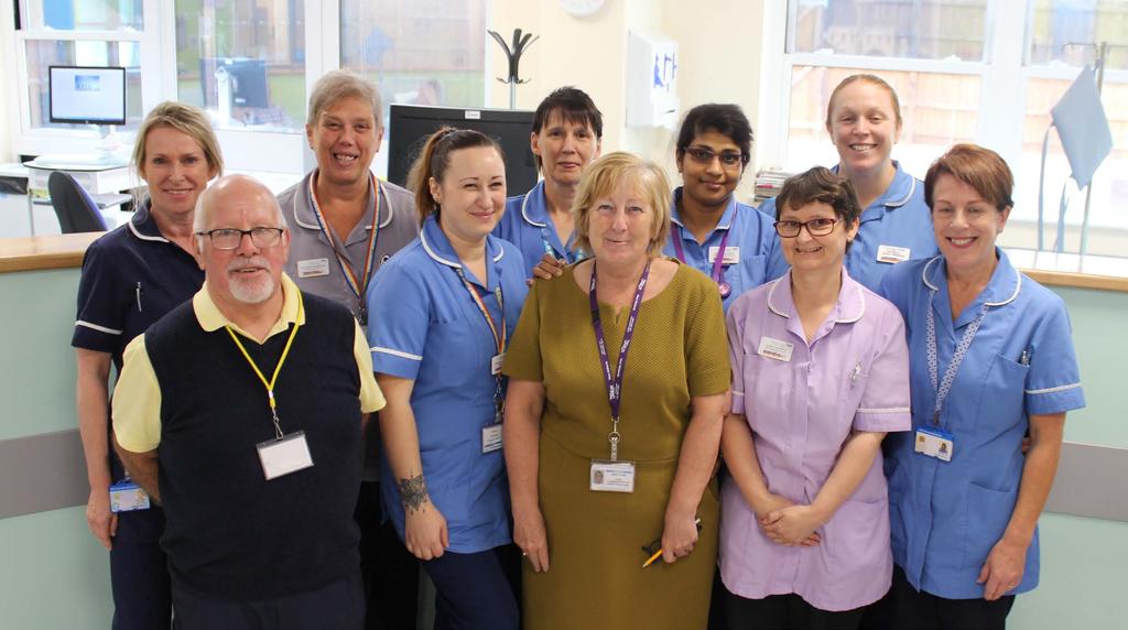 Cancer patients at County Hospital helped through new group sessions The Chemotherapy, Oncology and Haematology Unit have set-up new group sessions to help cancer patients.