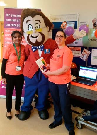 Antimicrobial Stewardship In November 2015, the Infection Prevention Team spearheaded a campaign for World Antibiotic Awareness Week.