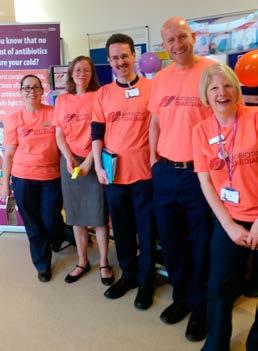 Antimicrobial Stewardship European Antibiotic Awareness Day The Infection Prevention Team provided significant support to ASG members in planning and implementing a week of information sharing and