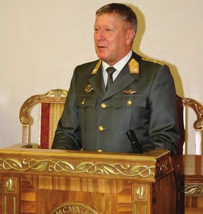 Upon invita on of the University of Sarajevo, Major General Dieter Heidecker, EUFOR Commander in Bosnia and Herzegovina, held a lecture on the topic Joint Security and Defence EU Policy and the Role
