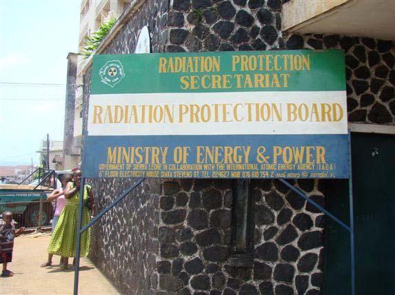 INTEGRATED REGULATORY REVIEW SERVICE (IRRS) REPORT TO THE GOVERNMENT OF SIERRA LEONE Radiation