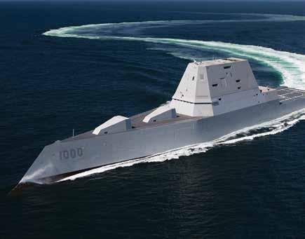 USS Zumwalt (DDG 1000). (U.S. Navy/Released) nation s sea-based strategic deterrent in a cost-effective manner.
