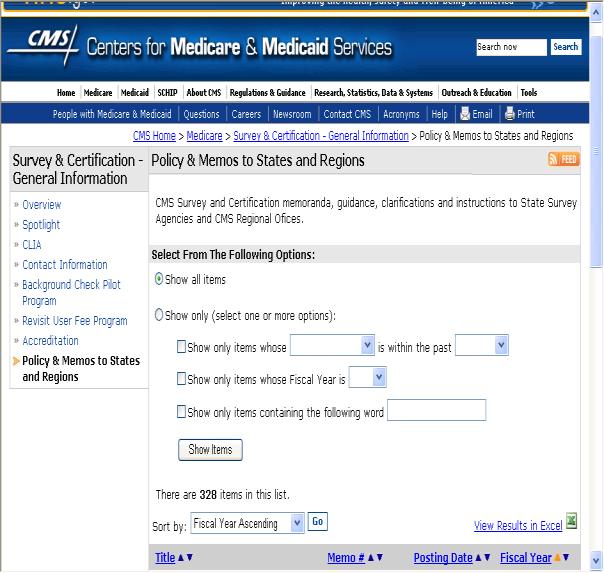 CMS Hospital CoPs Interpretative guidelines are on the CMS website 1 Look under state operations manual (SOM) Appendix A, Tag A-0001 to A-1163 and 370 pages long Hospitals should also check the CMS