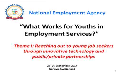 Annex III: Group activities WHAT WORKS ON EMPLOYMENT SERVICES FOR YOUTH?