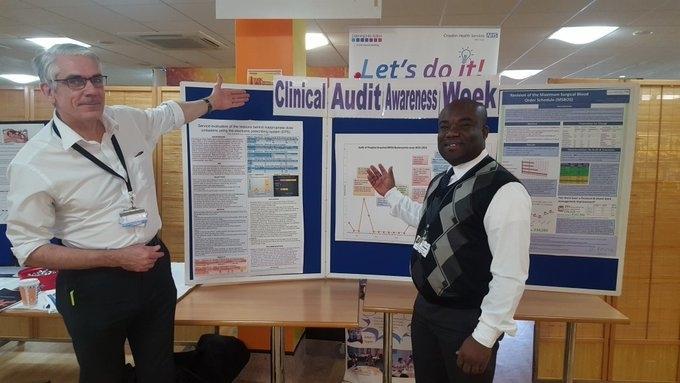 Spreading best practice & learning from mistakes Improving quality and safety at the Trust Recently we commemorated National Clinical Audit awareness week, by promoting our quality improvement work,