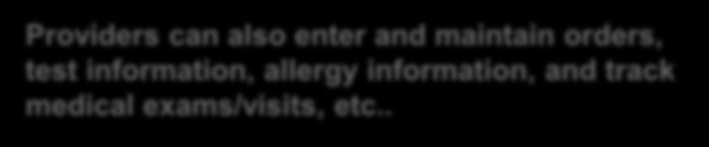 information, allergy