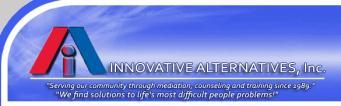 30 Innovative Alternatives, Inc. (713) 222-2525 (281) 480-4815 Fax 1335 Regents Park Dr. Suite 240 Houston, TX 77058 www.innovativealternatives.