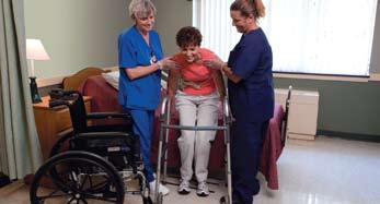Transfers Extensive Assistance (Example A) Betty requires staff to partially lift and support her when