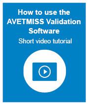 Collecting AVETMISS data AVETMISS reporting process 1. Maintain your data in your student management system 2. Export data (in NAT file format) for designated period 3. Validate your data 4.