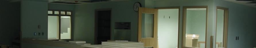 Nurses Station Bed Area The bed area is composed of six separate bed locations which are separated by