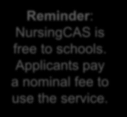 include information about NursingCAS Step 5: Open Programs on the NursingCAS application