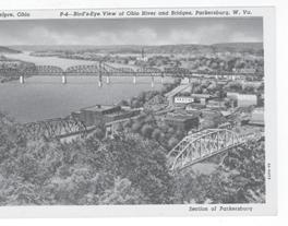 The railroad, in combination with the discovery of the world s largest oil fields in 1860 just north and east of Parkersburg, brought a great deal of prosperity to the region.