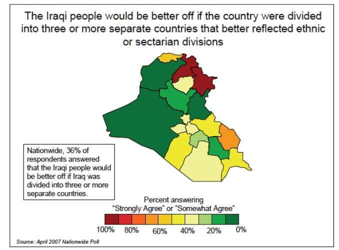 Iraqis Never Sought Division Even During Worst Part of Fighting Source: